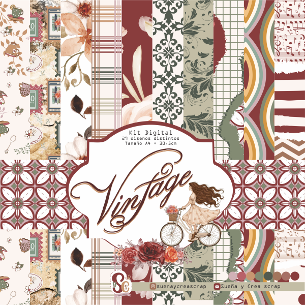 Mega kit digital VINTAGE