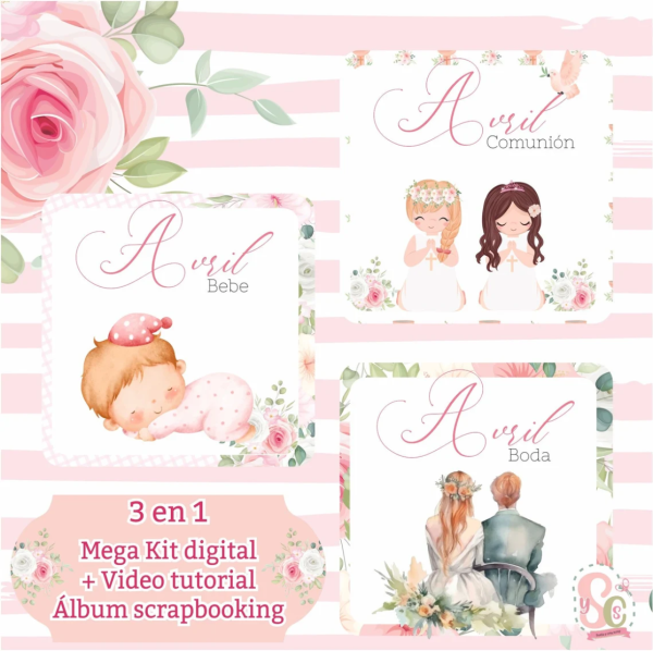 Mega kit digital AVRIL + Taller online - Imagen 2