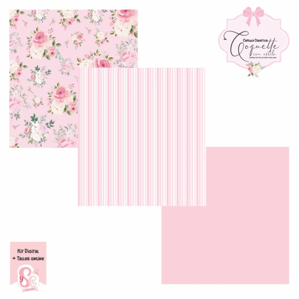 Mega kit digital COQUETTE CON ESTILO + Taller online - Imagen 2