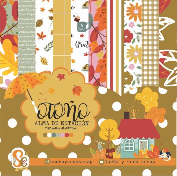 Mega Kit digital "ESTACIONES DEL ALMA" Otoño y Primavera