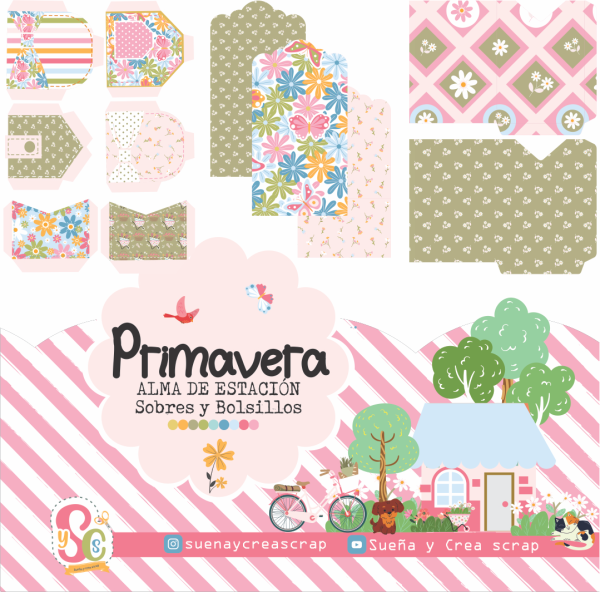 Mega Kit digital "ESTACIONES DEL ALMA" Otoño y Primavera - Imagen 11
