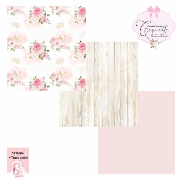 Mega kit digital COQUETTE CON ESTILO + Taller online - Imagen 3