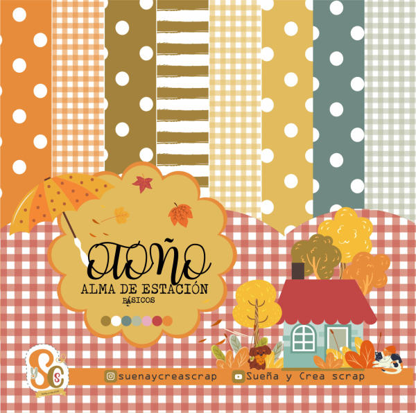 Mega Kit digital "ESTACIONES DEL ALMA" Otoño y Primavera - Imagen 3