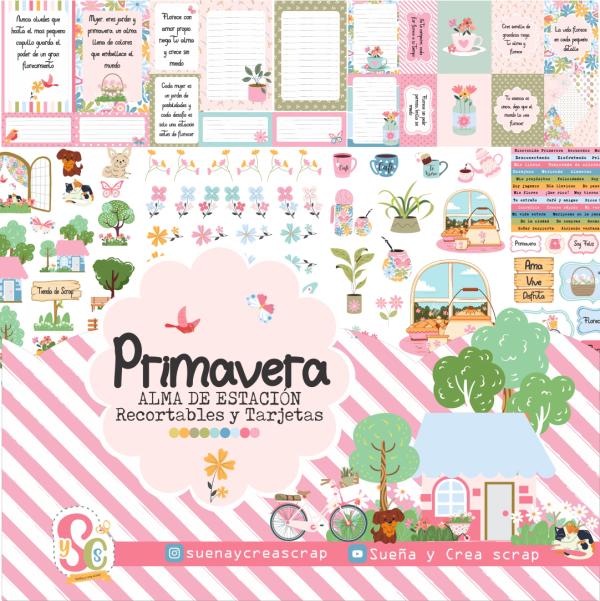 Mega Kit digital "ESTACIONES DEL ALMA" Otoño y Primavera - Imagen 12