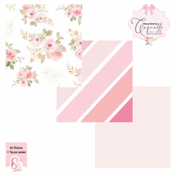 Mega kit digital COQUETTE CON ESTILO + Taller online - Imagen 7