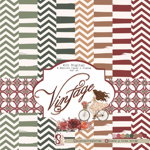 Mega kit digital VINTAGE - Imagen 9