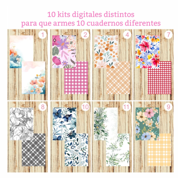 Taller online de Encuadernación artesanal + 10 kits digitales para crear cuadernos distintos - Imagen 7