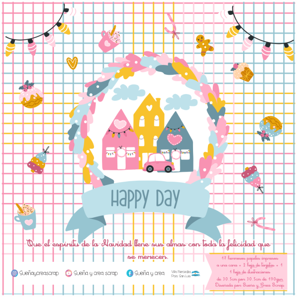 MEGA COMBO NAVIDEÑO / 3 KITS DIGITALES / FRAGANCIA NAVIDEÑA / NAVIDAD CONTIGO / HAPPY DAY - Imagen 20