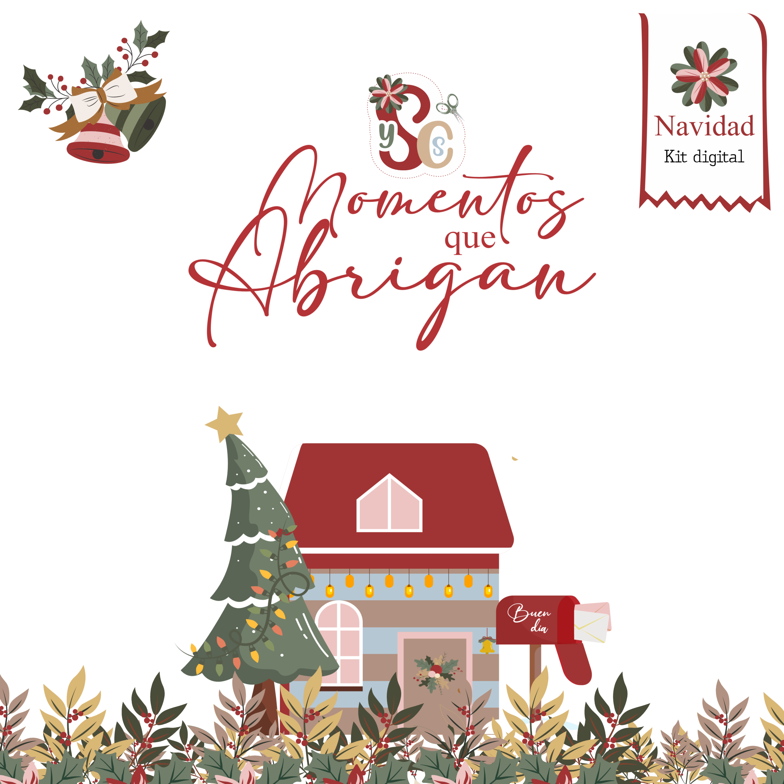 Kit digital Navideño "Momentos que abrigan"